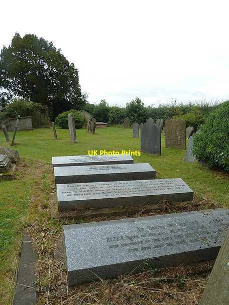 Photo 6"x4" Churchyard of the Church of St Michael and All Angels, Forden Forden\/Ffordun c2017