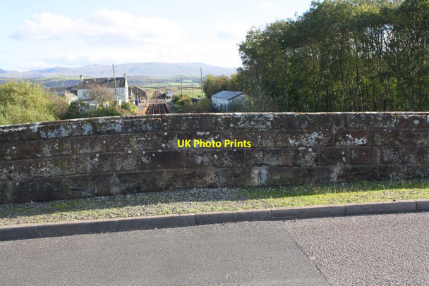 Photo 6"x4" View of Drigg Station from Old Shore Road bridge Drigg c2018