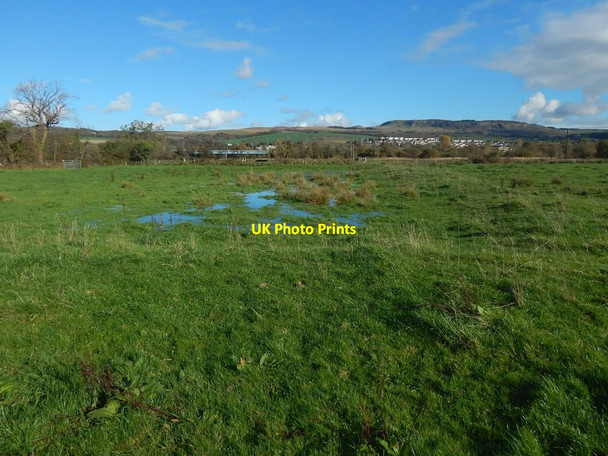 Photo 6"x4" Old curling pond Dumbarton c2018