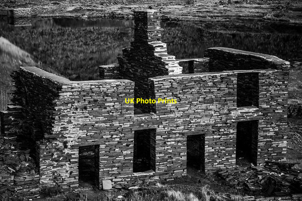 Photo 6"x4" Cwmorthin Terrace Tanygrisiau c2018