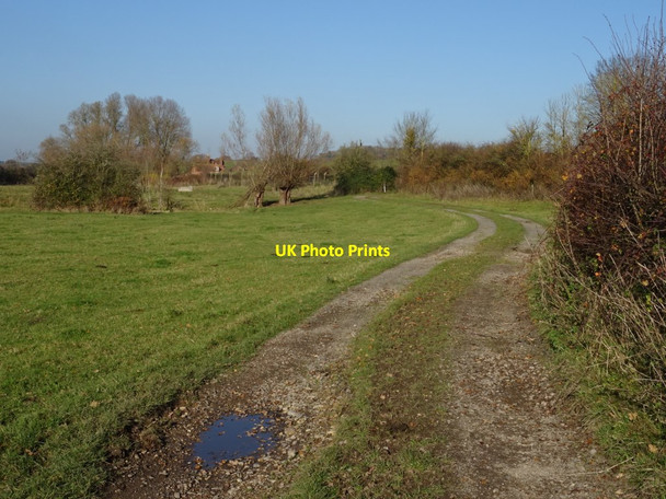 Photo 6"x4" Bridleway and track Holly Green\/SO8641 c2018