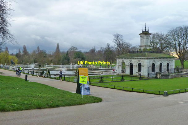 Photo 6"x4" The Fountains and Pavilion of the Fountains, Kensington Gardens Paddington\/TQ2681 c2011