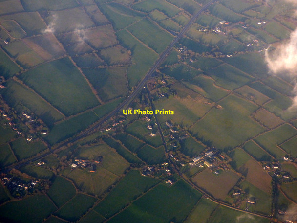 Photo 6"x4" Popes Cross from the air Newtown Monasterboice c2018