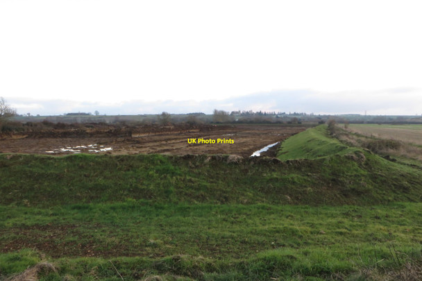 Photo 6"x4" New quarry workings by the Nene Whiston\/SP8460 c2018