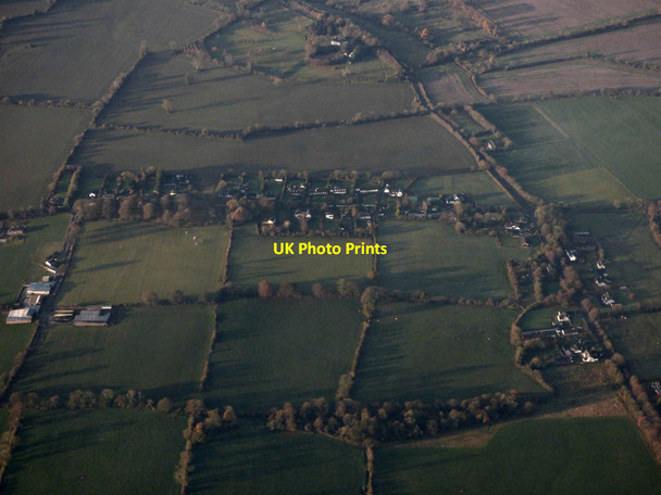 Photo 6"x4" Belpers Cross from the air Tara\/N9458 c2018