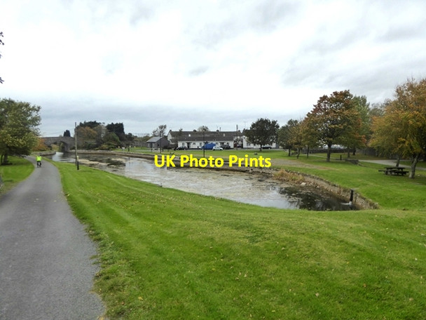 Photo 6"x4" Canal Basin at Ballynacarrigy Ballynacarrigy c2018