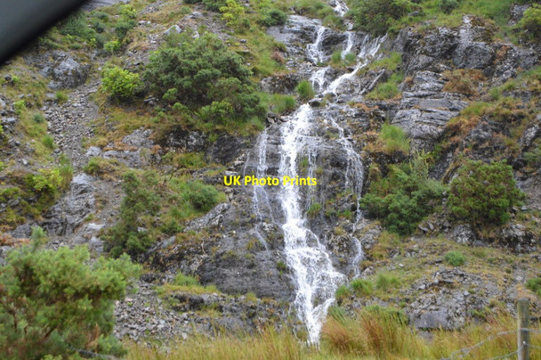 Photo 6"x4" Waterfall, Doolough Valley Leenaun c2018