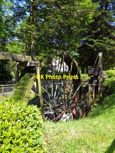 Photo 6"x4" Wheal Martyn - 35' waterwheel Carthew\/SX0055 c2017