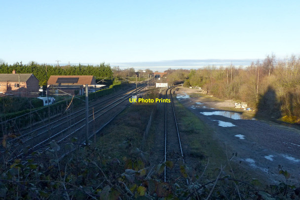 Photo 6"x4" Former Heck Station goods yard Great Heck c2018