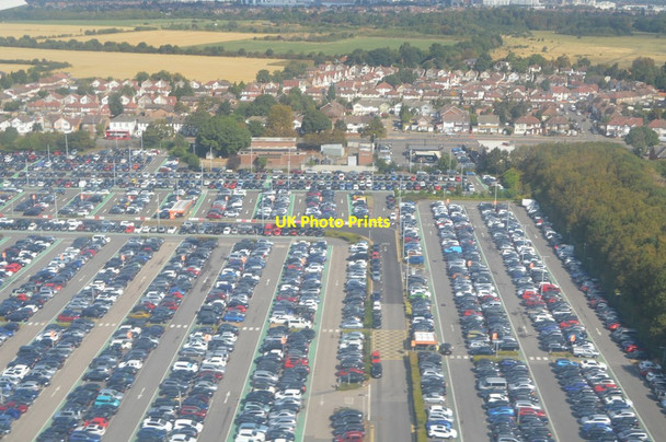 Photo 6"x4" Car park, Heathrow Airport Cranford\/TQ1076 c2018