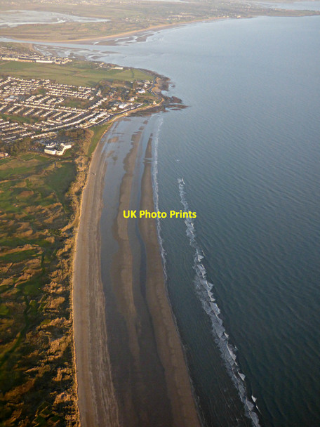 Photo 6"x4" Portmarnock and the coast from the air Portmarnock c2019 P1