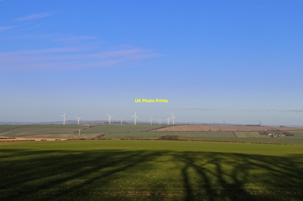 Photo 6"x4" Sober Hill Wind Turbines North Newbald c2019