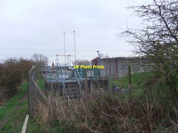 Photo 6"x4" Sewage Works by Weighton Beck Market Weighton c2019