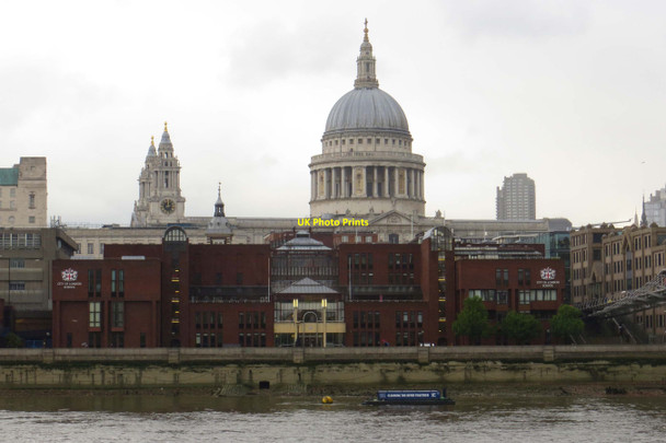 Photo 6"x4" The City of London School by the River Thames London c2014