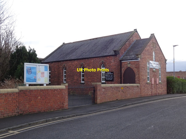 Photo 6"x4" Station Terrace Methodist Church, Cramlington Cramlington c2019