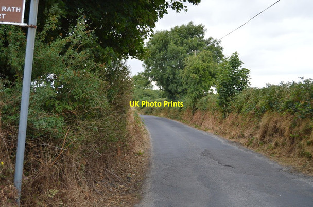 Photo 6"x4" Lane by Rathgall Hill Fort Ballyconnell\/S9274 c2018