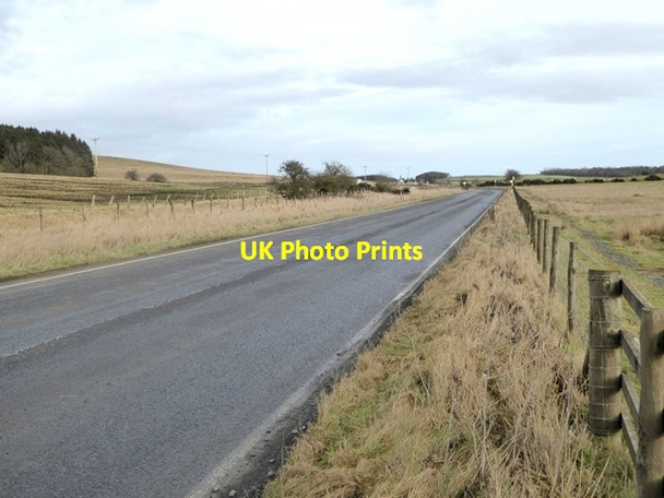 Photo 6"x4" Access road from Barrasford Quarry Great Swinburne c2019