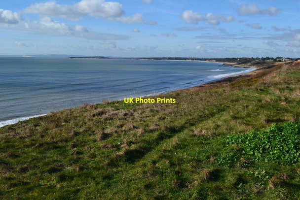 Photo 6"x4" Barton Cliff, in front of the Cliff House Barton on Sea c2019