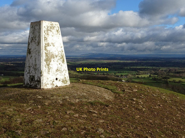 Photo 6"x4" Trig point on Chase End Hill Chase End Street c2019