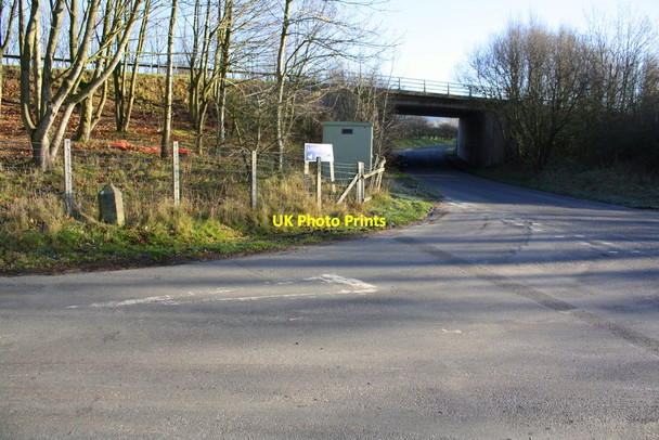 Photo 6"x4" Junction of Roman Road with road under A66 Appleby-in-Westmorland c2019