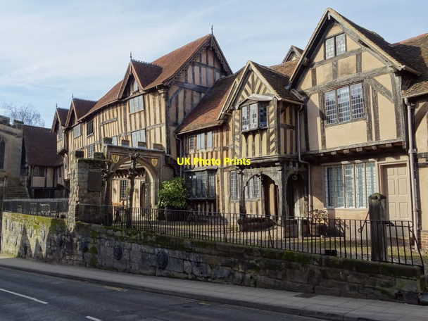 Photo 6"x4" The Lord Leycester Hospital Warwick c2019
