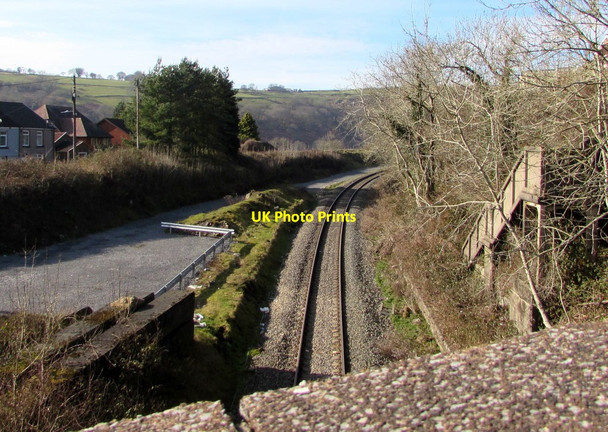Photo 6"x4" Remains of Bedlinog railway station Bedlinog c2019