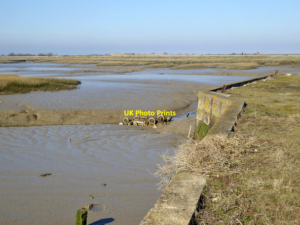 Photo 6"x4" Old wharves on Cliffe Creek Church Street\/TQ7174 c2019