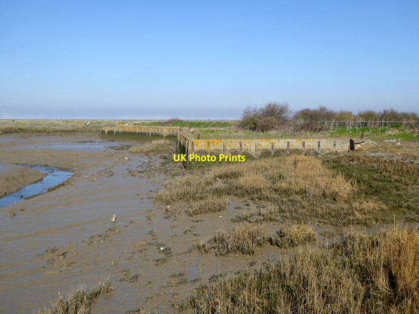 Photo 6"x4" Old wharves, Cliffe Creek Church Street\/TQ7174 c2019