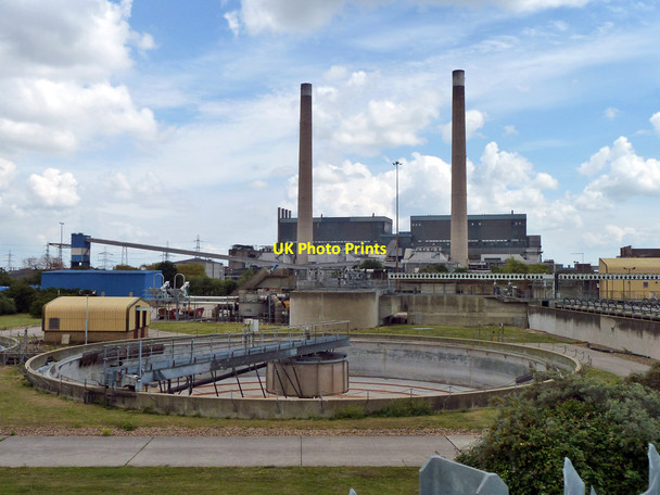 Photo 6"x4" Tilbury sewage works Gravesend\/TQ6574 c2011