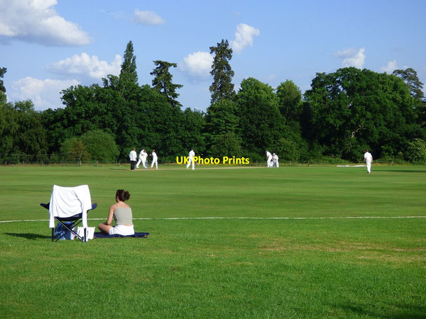 Photo 6"x4" Cricket, East Woodhay East End\/SU4161 c2018