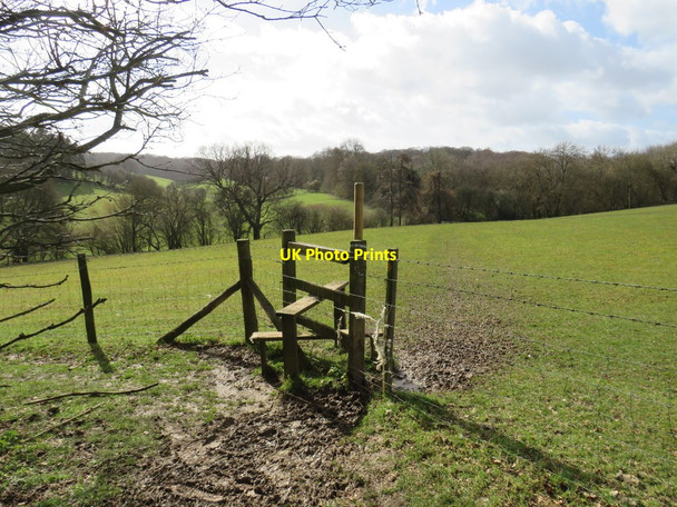 Photo 6"x4" Stile near Knockholt Knockholt c2019