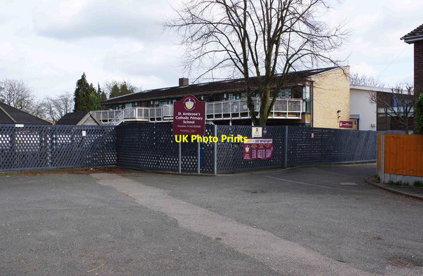 Photo 6"x4" St. Ambrose Catholic Primary School, Leswell Street, Kidderminster, Worcs Kidderminster c2019