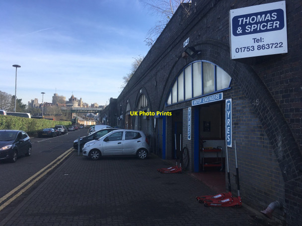 Photo 6"x4" Railway arches Windsor\/SU9676 c2019