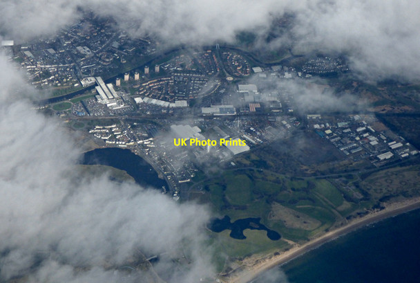 Photo 6"x4" Irvine from the air Irvine c2019