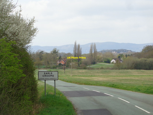 Photo 6"x4" Dunstall Common and Earls Croome sign Dunstall Common c2019
