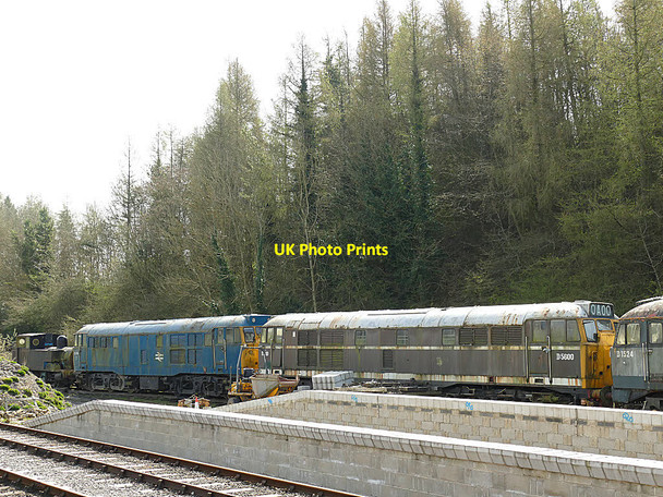 Photo 6"x4" New platform under construction at Bolton Abbey - east end Bolton Bridge c2019