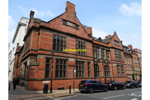 Photo 6"x4" Birmingham & Midland Institute Lee Bank c2019
