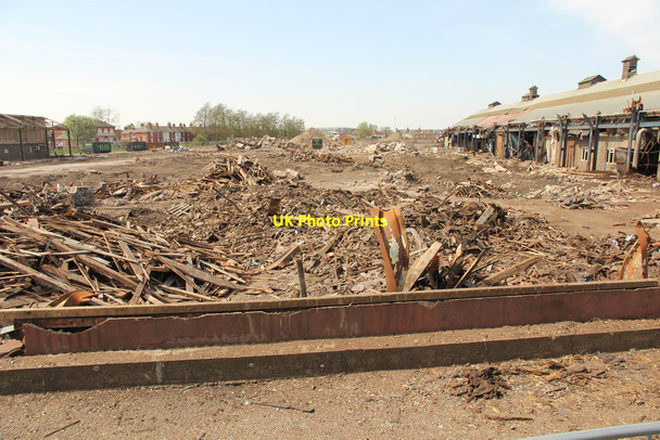 Photo 6"x4" Ruston Boultham Works demolition Lincoln c2019 P1