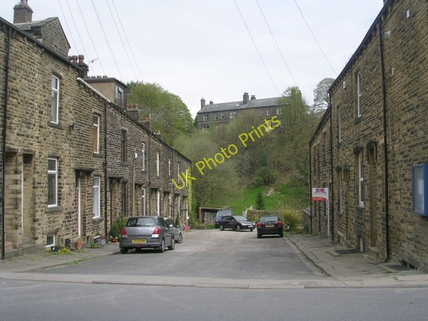 Photo 6"x4" Elm Street - Station Road Oxenhope c2009