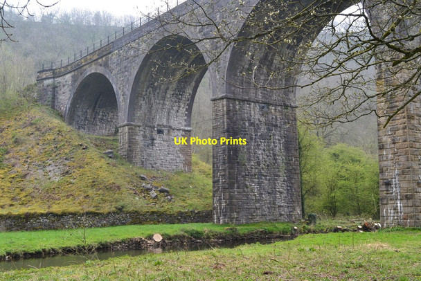 Photo 6"x4" Monsal Viaduct Little Longstone c2019