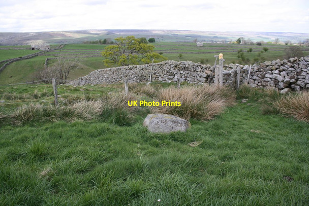 Photo 6"x4" Bridleway heading north towards Folly Lane Aysgarth c2019