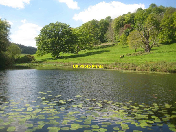 Photo 6"x4" Stourton: Stourhead Gardens: Lily Pond Stourton\/ST7734 c2019