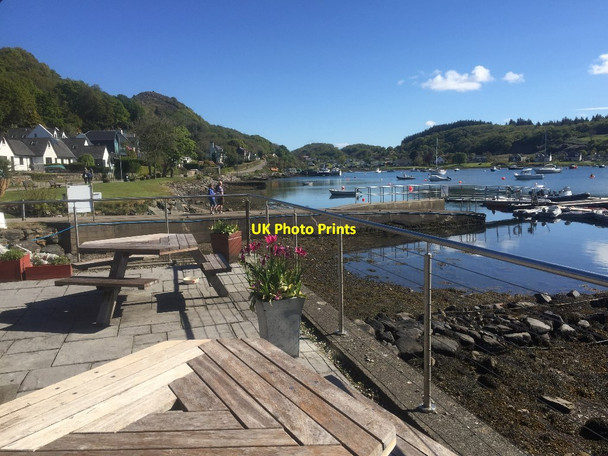 Photo 6"x4" View from the cafe, Tayvallich Kintallan c2019