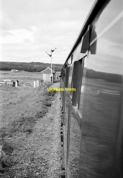 Photo 6"x4" Borrobol Platform Borrobol Hill c1965