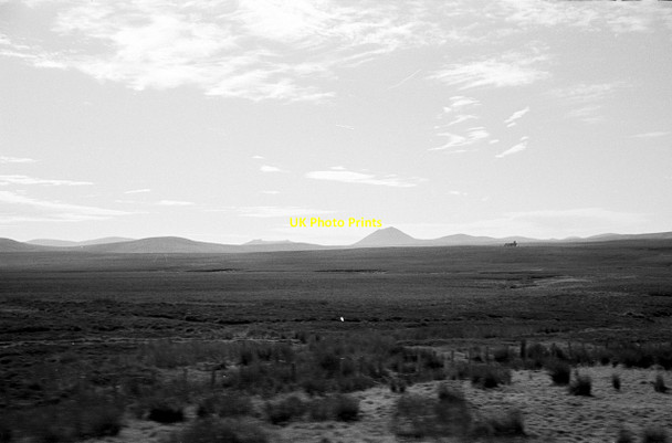 Photo 6"x4" Flow country without trees Cnoc Beul na Faire c1965