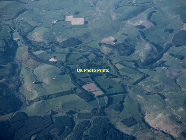 Photo 6"x4" Edgerston from the air Lethem c2019