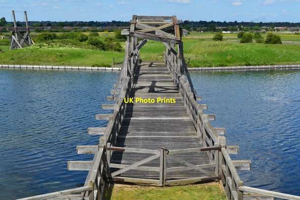 Photo 6"x4" Bridge below the Landport gate, Tilbury Fort Gravesend\/TQ6574 c2019