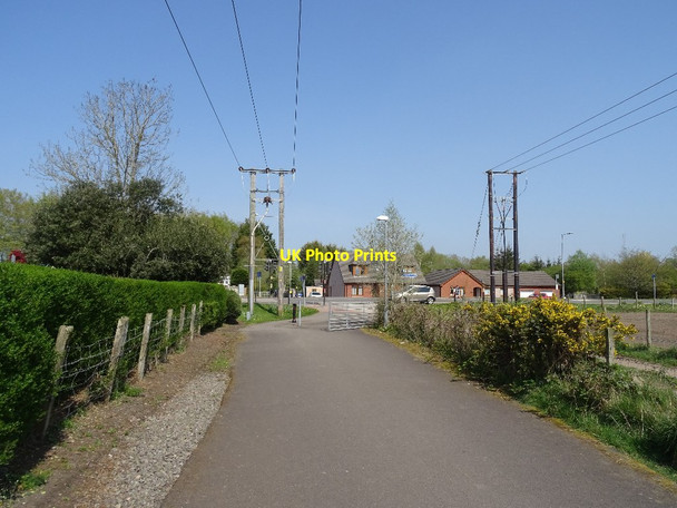 Photo 6"x4" Dumfries, Lochmaben and Lockerbie Railway Dumfries c2019