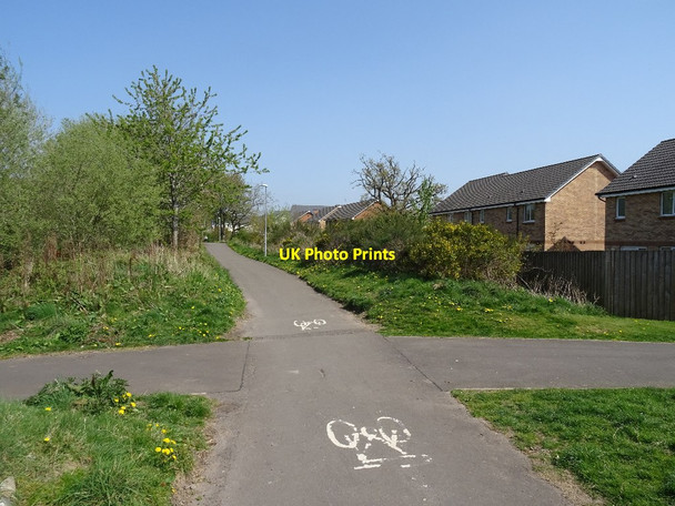 Photo 6"x4" Dumfries to Locharbriggs path Dumfries c2019