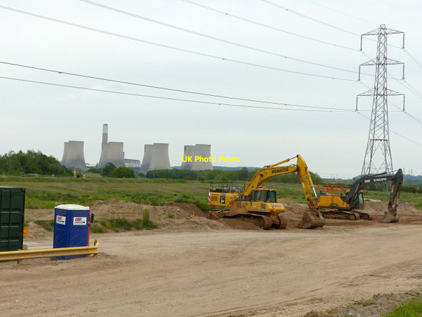 Photo 6"x4" Lockington Quarry landfill entrance Lockington\/SK4627 c2019